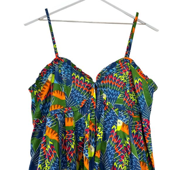 NWT Farm Rio Sweetheart Printed Maxi Dress Size Small - Picture 5 of 15